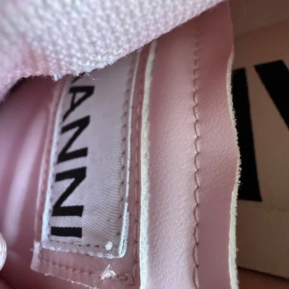 GANNI Pink Women's Sneakers - Picture 5 of 9